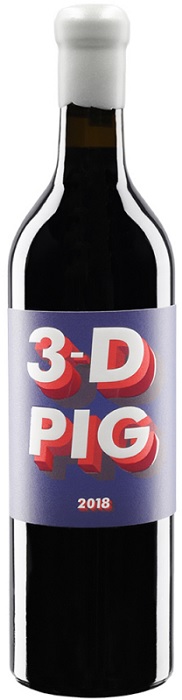 Spider Pig 3-D Pig Red Blend