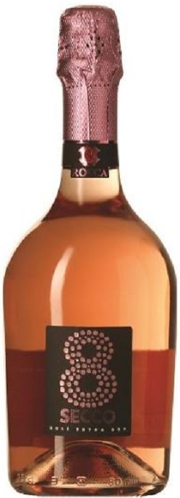 8 Secco Rose Extra Dry