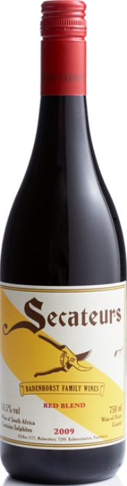 AA Badenhorst Secateurs Red Blend