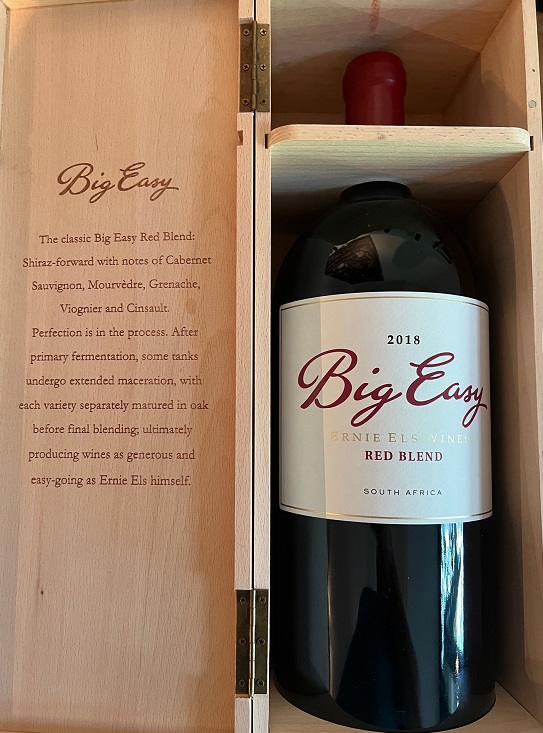 Ernie Els Big Easy Red Jeroboam (5 Liter)