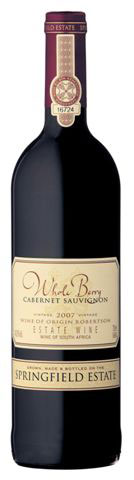 Springfield Whole Berry Cabernet Sauvignon