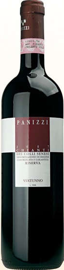 Panizzi Chianti Colli Senesi D.O.C.G., Vertunno Riserva